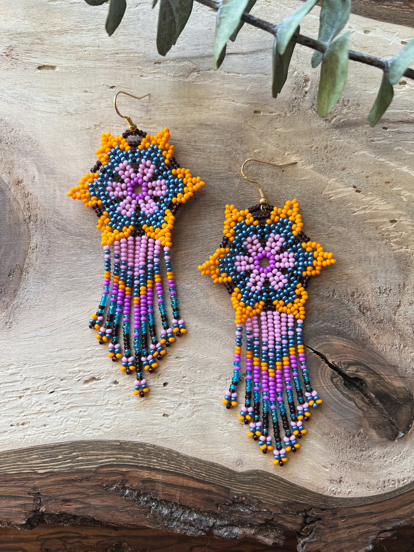 Flores ✻ Misak Beaded Earrings