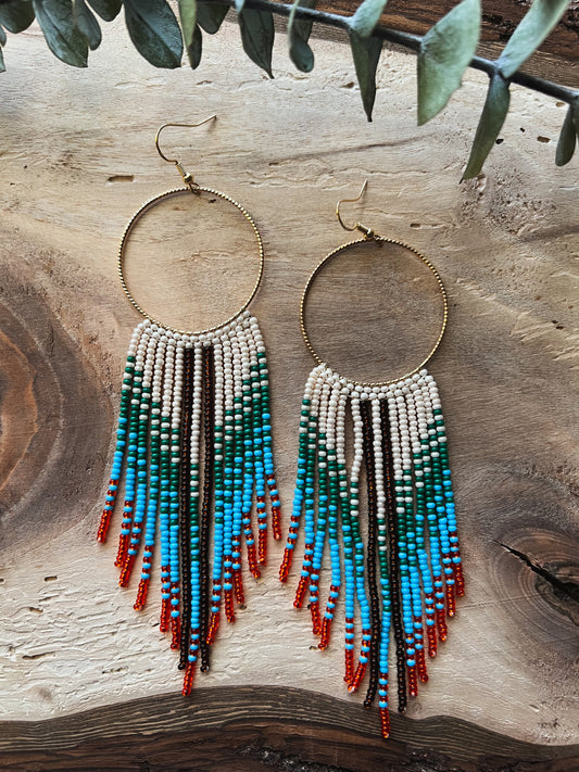 Pishi ✻ Misak Beaded Earrings