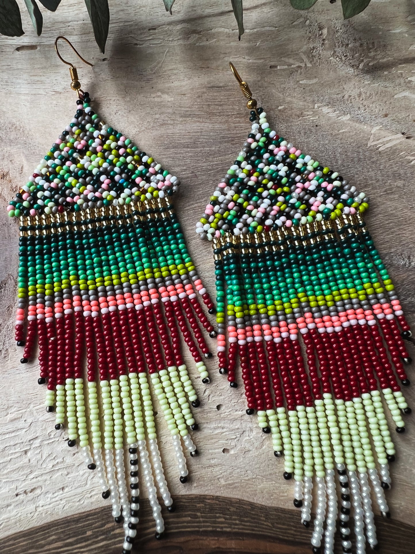 Chapu Sunsets ✻ Inga Beaded Earrings