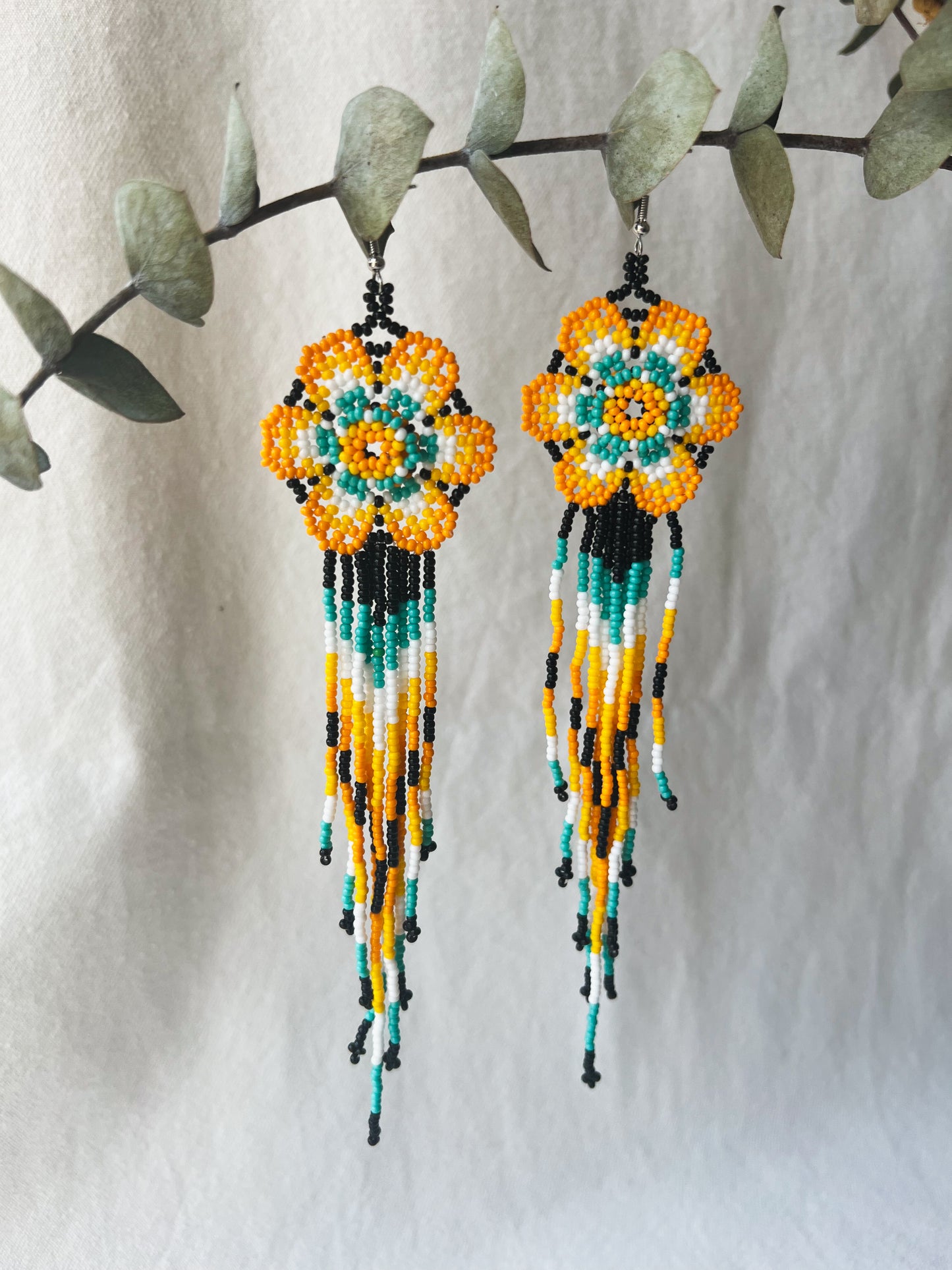 Larguitas ✻ Embera Beaded Earrings