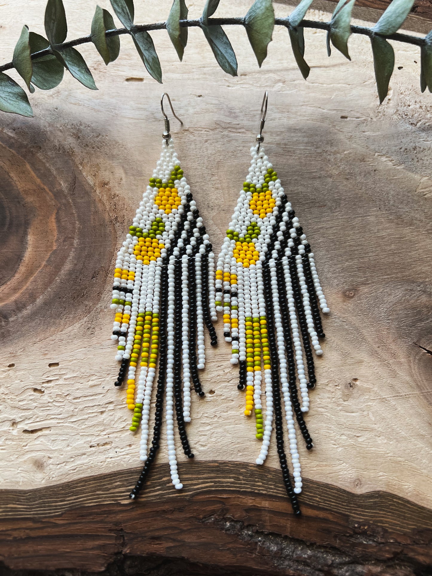 Lemon Drop ✻ Misak Beaded Earrings