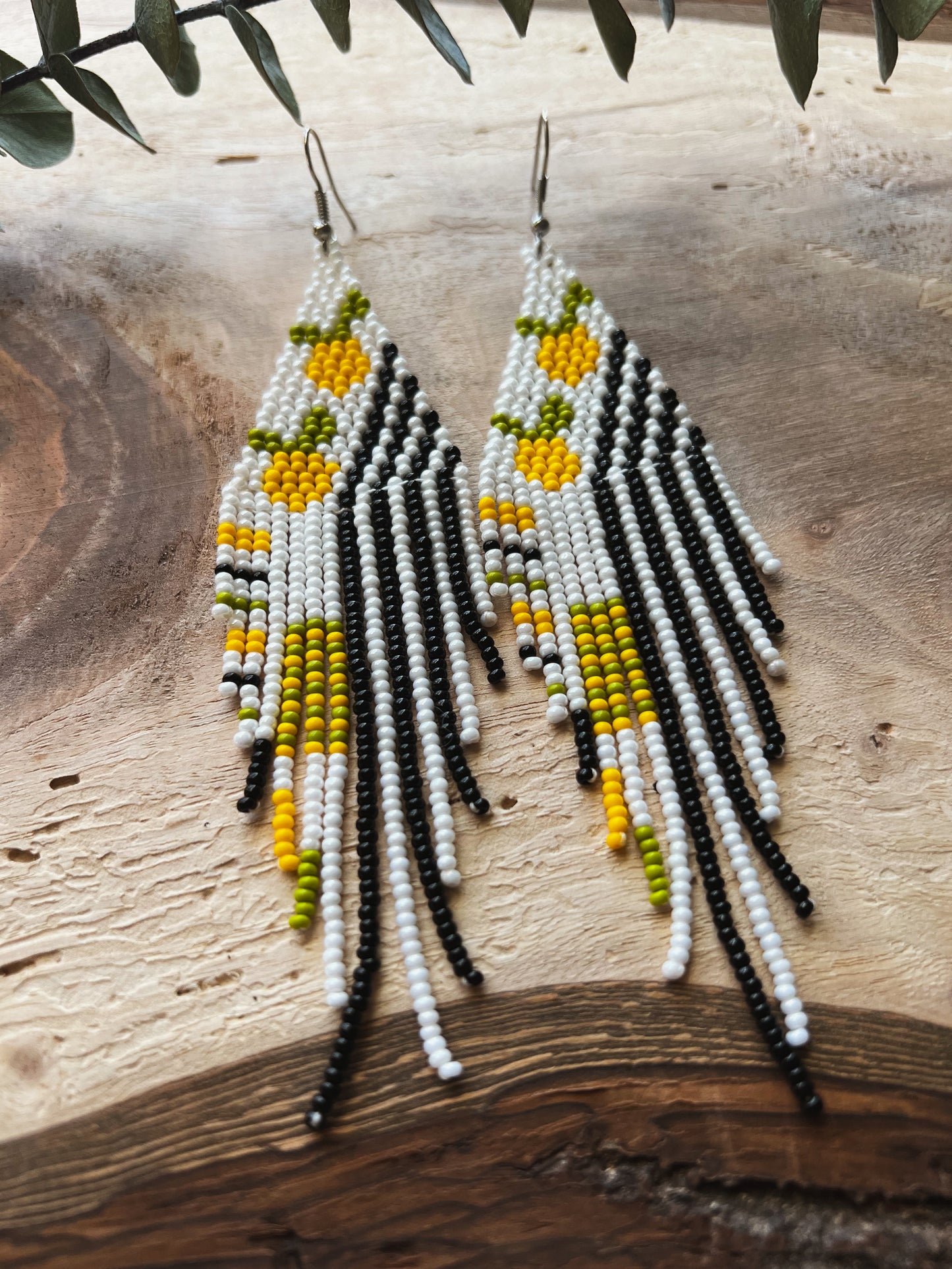 Lemon Drop ✻ Misak Beaded Earrings