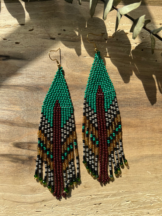 Divina ✻ Misak Beaded Earrings