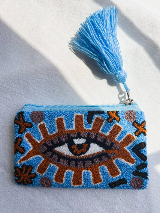 Ojos Tapizado ✻ Small Wayuu Clutch