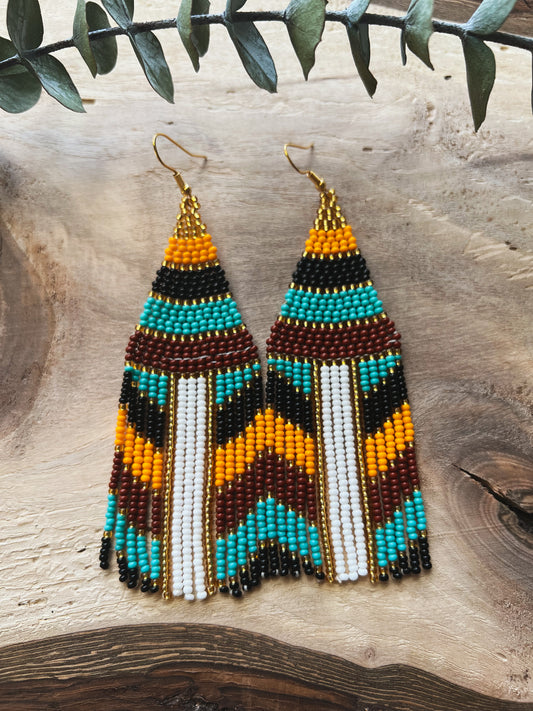 Pishi ✻ Misak Beaded Earrings