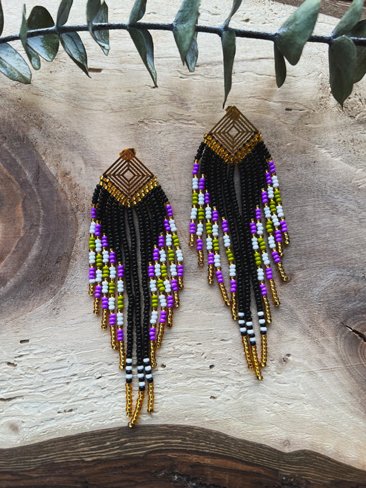 Pishi ✻ Misak Beaded Earrings