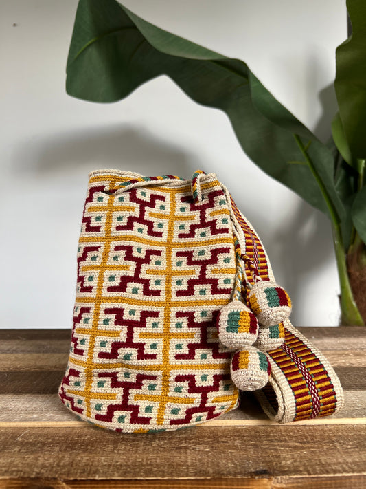 1 THREAD ✻ Small Mini Wayuu Mochila