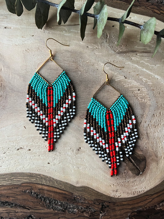 Pishi ✻ Misak Beaded Earrings