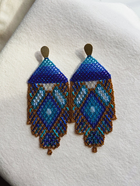 Lace-y ✻ Inga Beaded Earrings