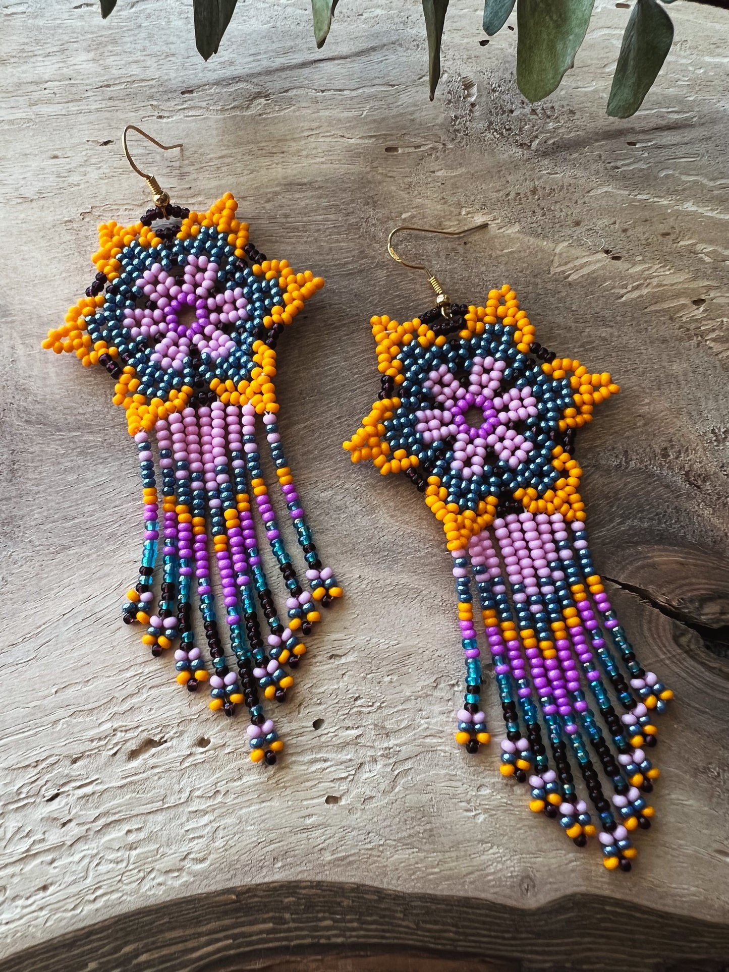 Flores ✻ Misak Beaded Earrings