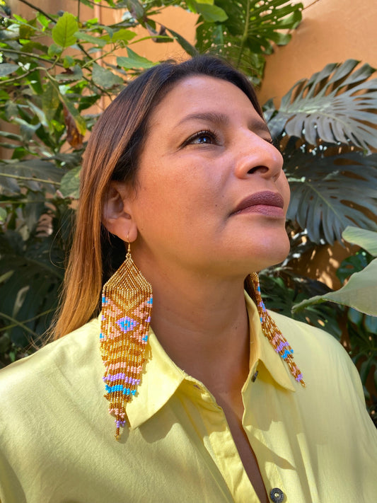 Warmi ✻ Inga Beaded Earrings