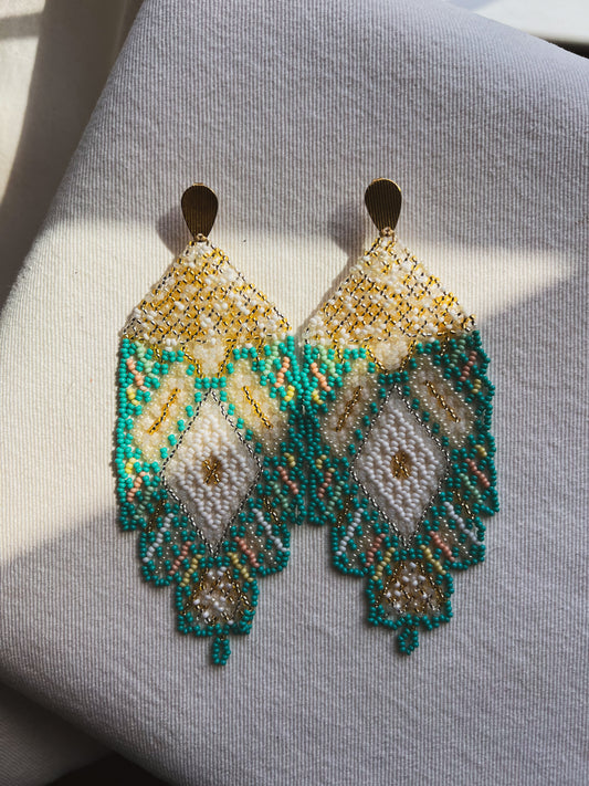 Lace-y ✻ Inga Beaded Earrings