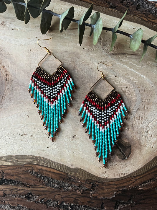 Pishi ✻ Misak Beaded Earrings