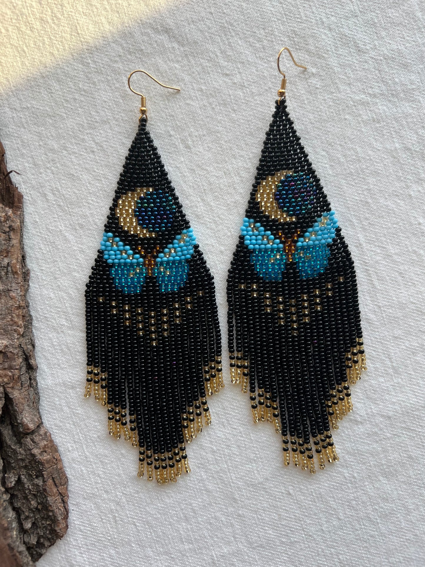 Mari Azul ✻ Misak Beaded Earrings