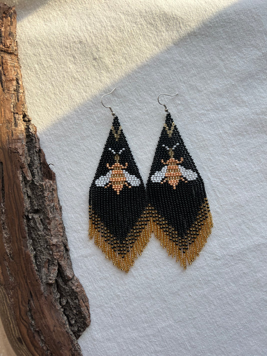 Abeja ✻ Misak Beaded Earrings