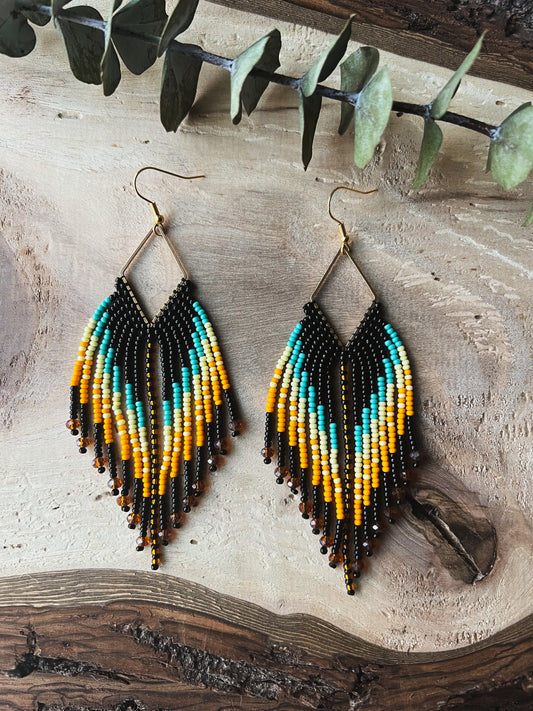 Pishi ✻ Misak Beaded Earrings