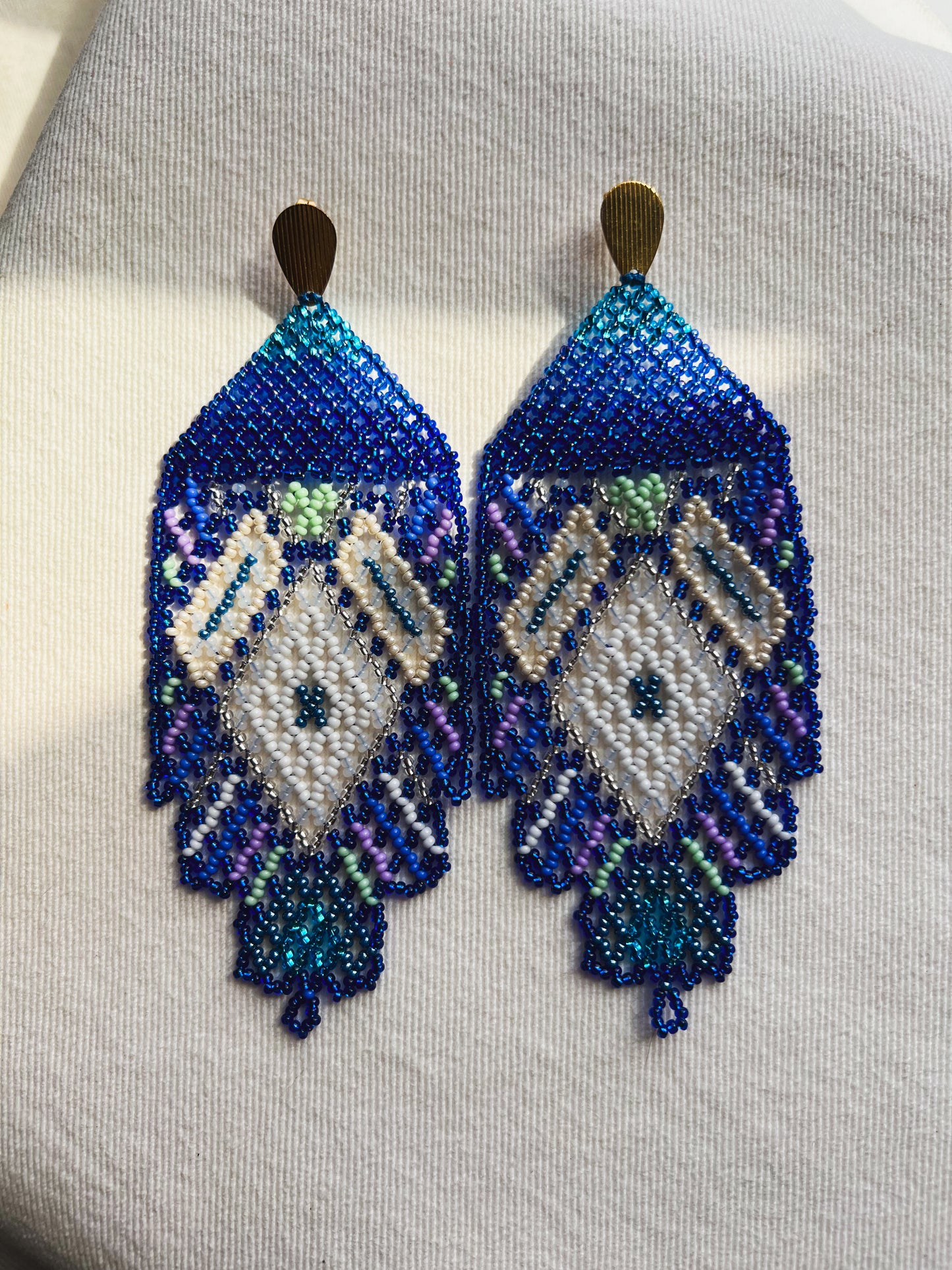 Lace-y ✻ Inga Beaded Earrings