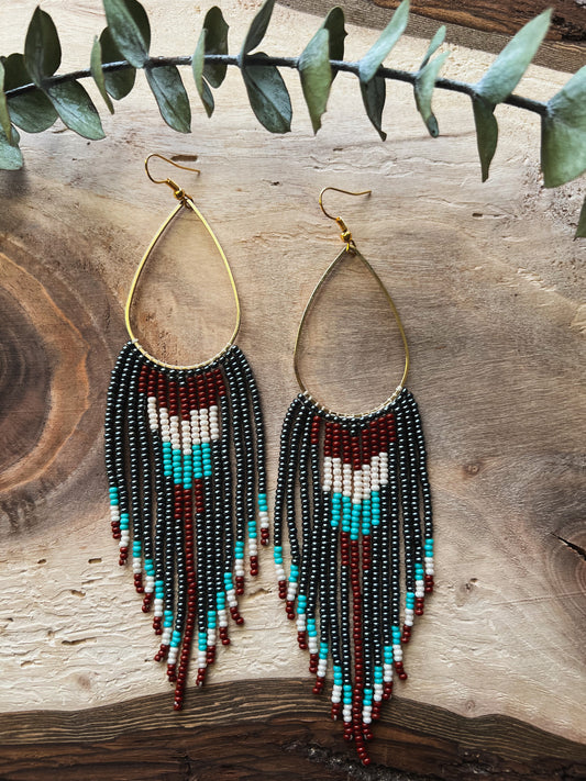 Pishi ✻ Misak Beaded Earrings