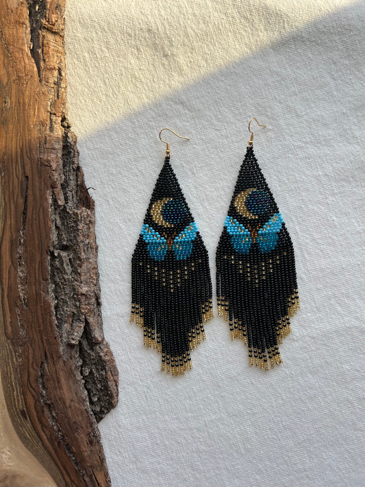 Mari Azul ✻ Misak Beaded Earrings