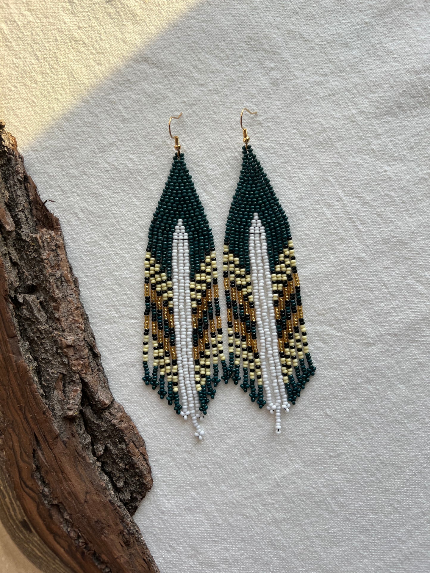 Spruce ✻ Misak Beaded Earrings