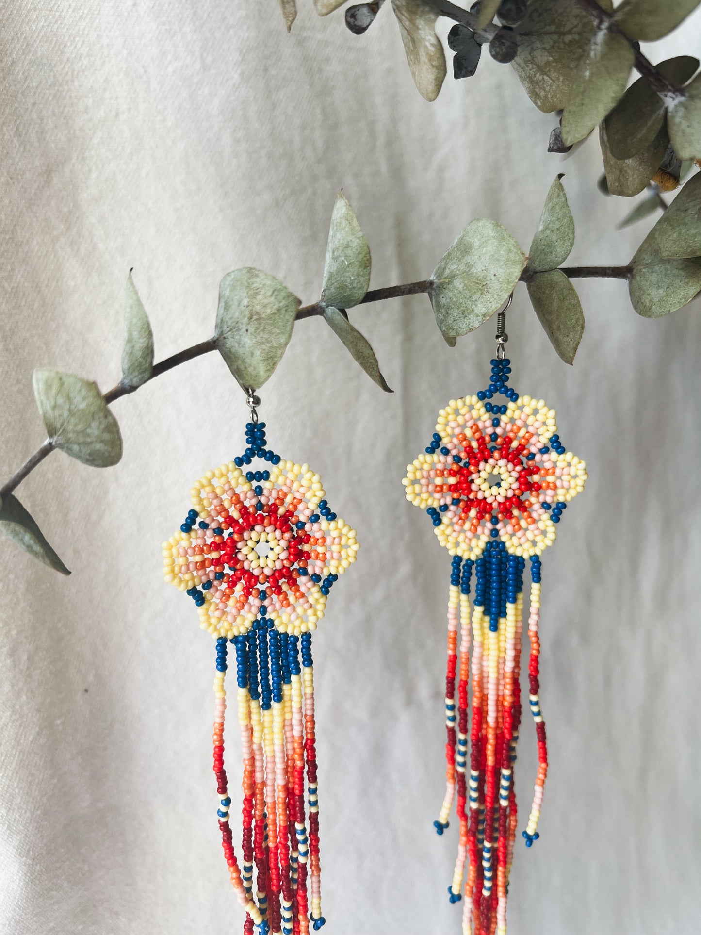 Larguitas ✻ Embera Beaded Earrings