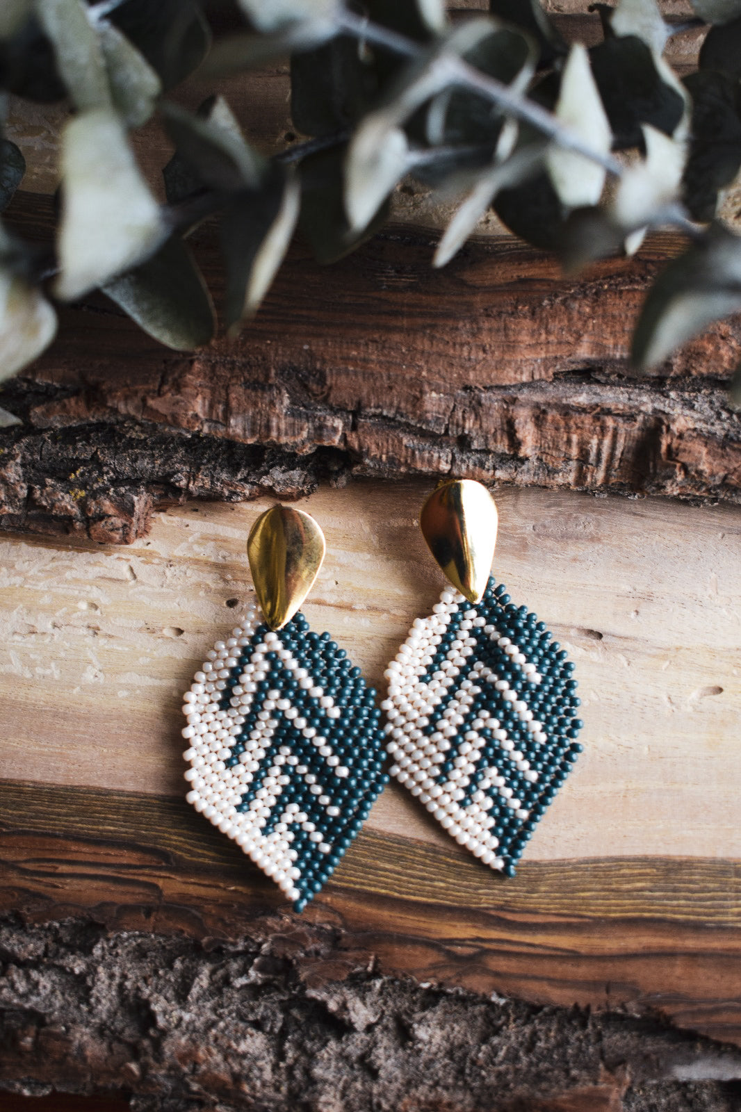 Diamante ✻ Misak Beaded Earrings