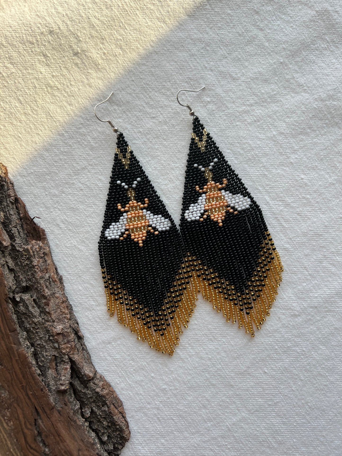 Abeja ✻ Misak Beaded Earrings