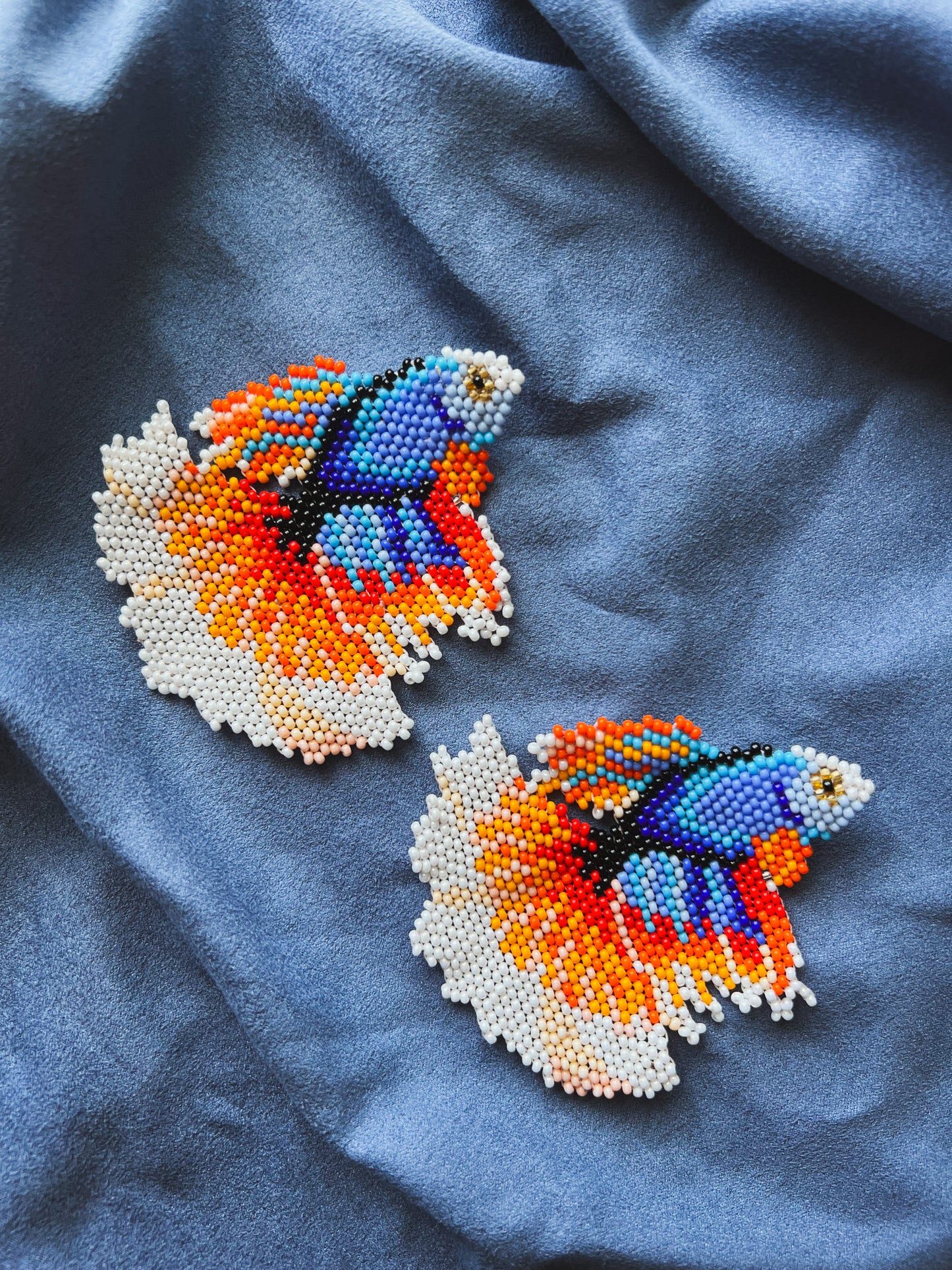 Beda (Fish) ✻ Embera Beaded Earrings