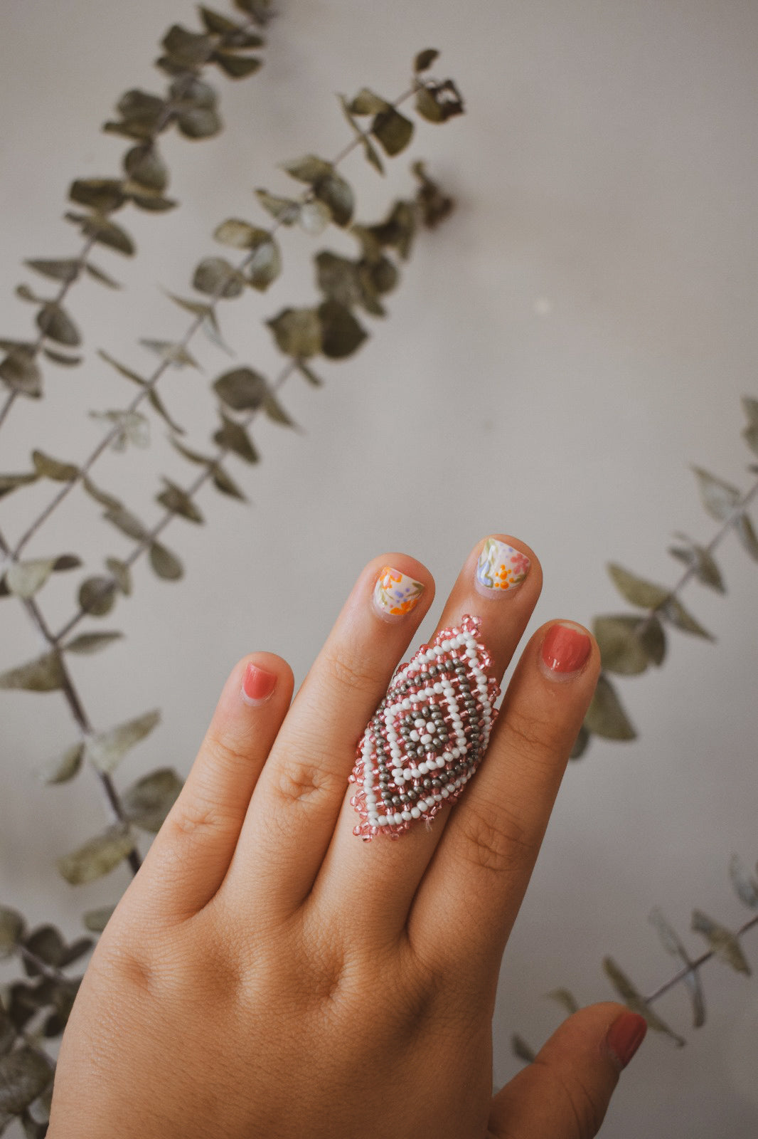 Diamond Rings ✻ Embera Beaded Earrings