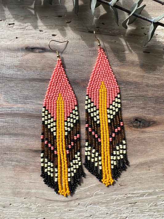 Divina ✻ Misak Beaded Earrings