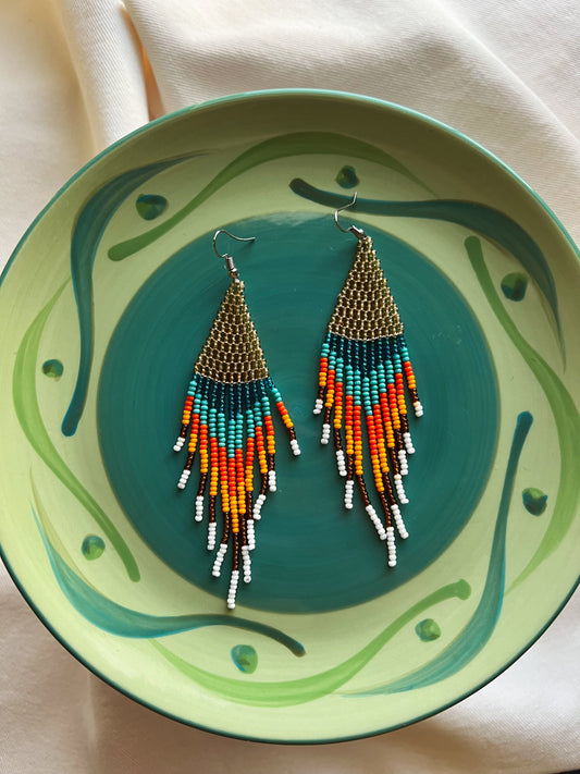 Laguna ✻ Misak Beaded Earrings