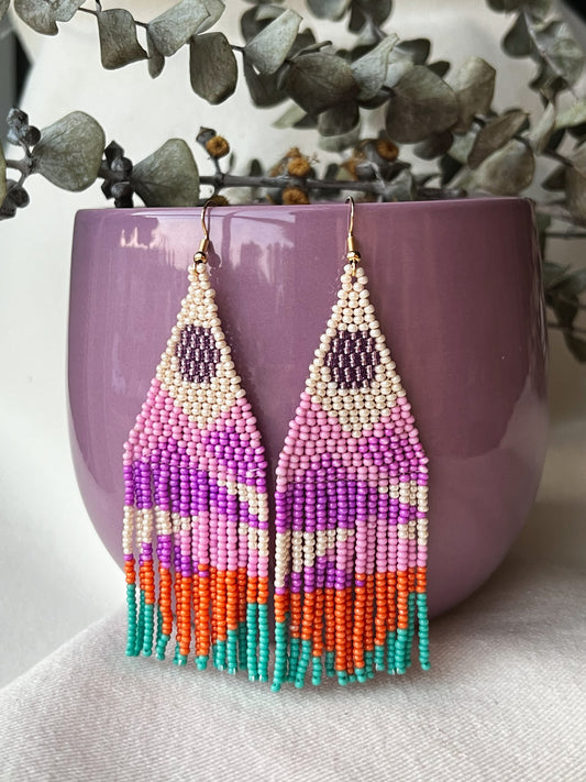 Tierra Mia ✻ Misak Beaded Earrings