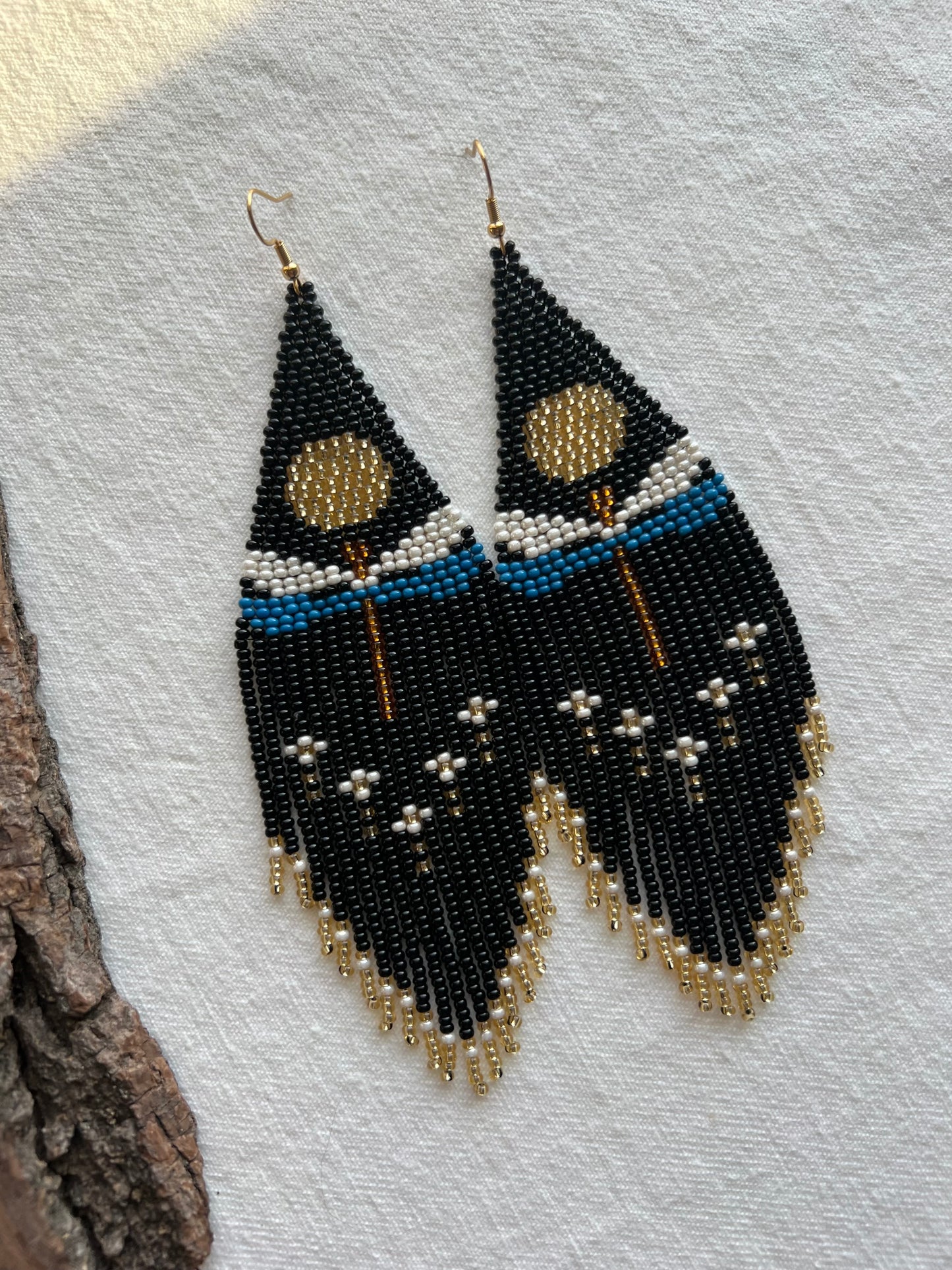 Lula Dragonfly ✻ Misak Beaded Earrings