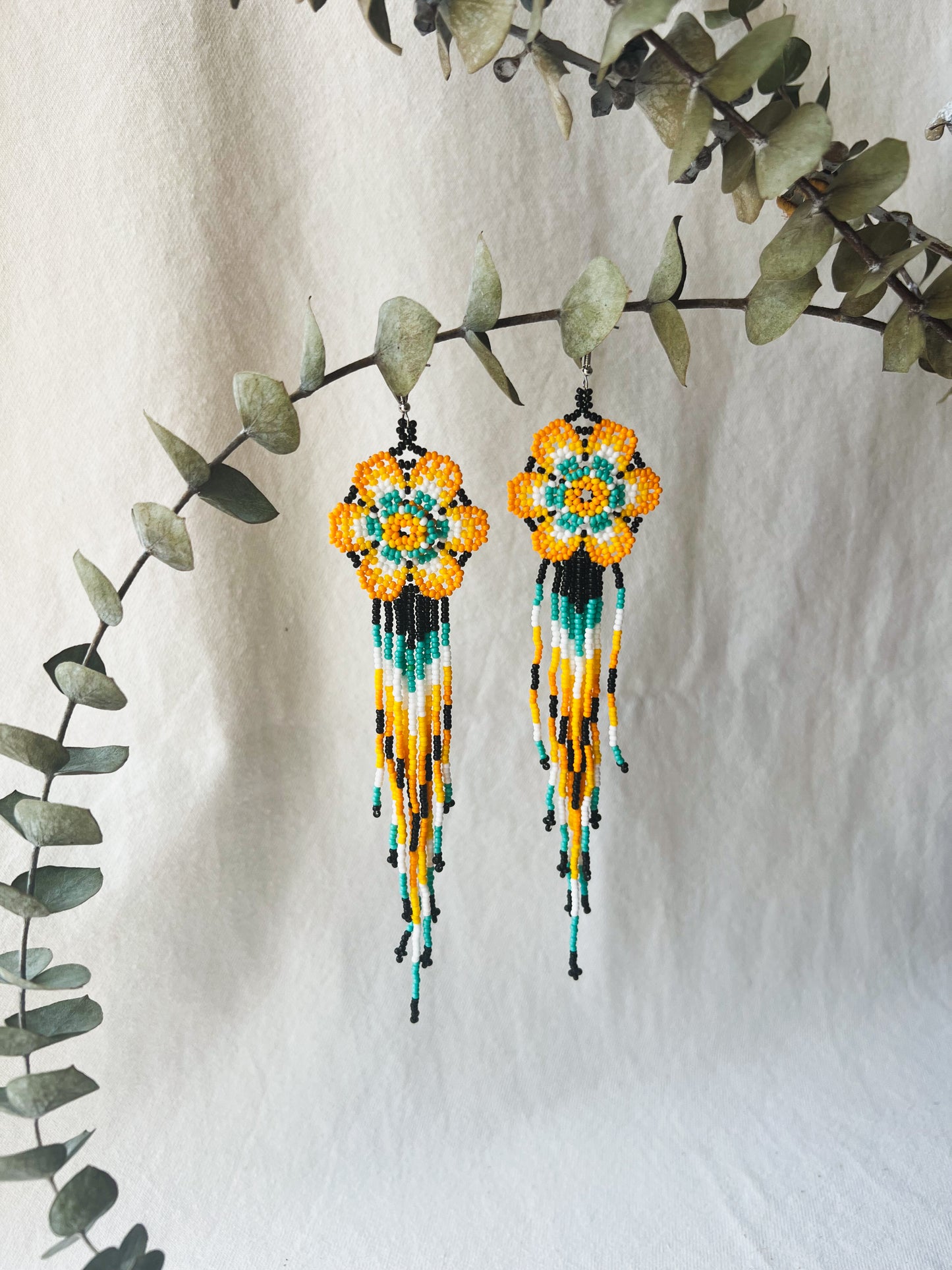 Larguitas ✻ Embera Beaded Earrings