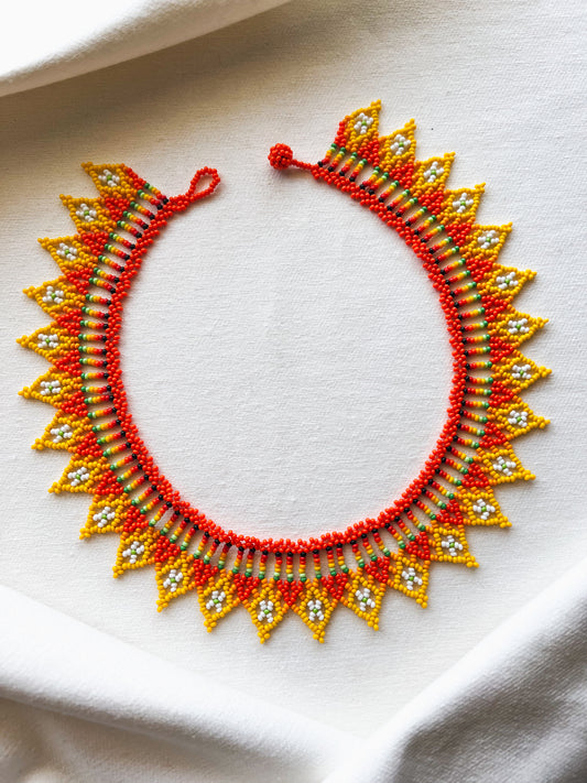 Tetica Okama ✻  Embera Beaded Necklace